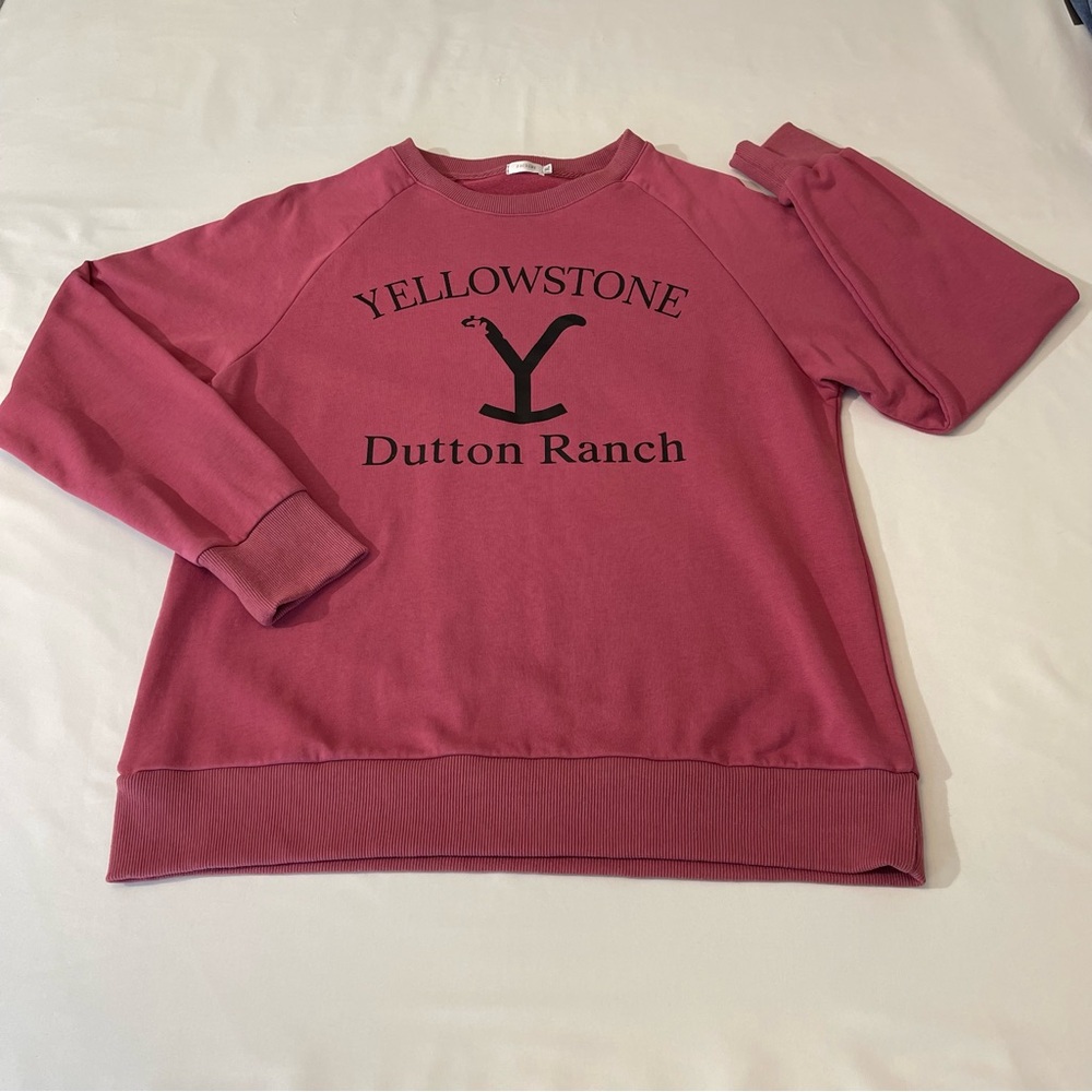 FACDIBY YELLOWSTONE DUTTON RANCH SWEATSHIRT SIZE XL VERY GOOD CONDITION …